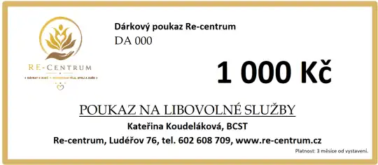 Re-centrum pokukázka na služby